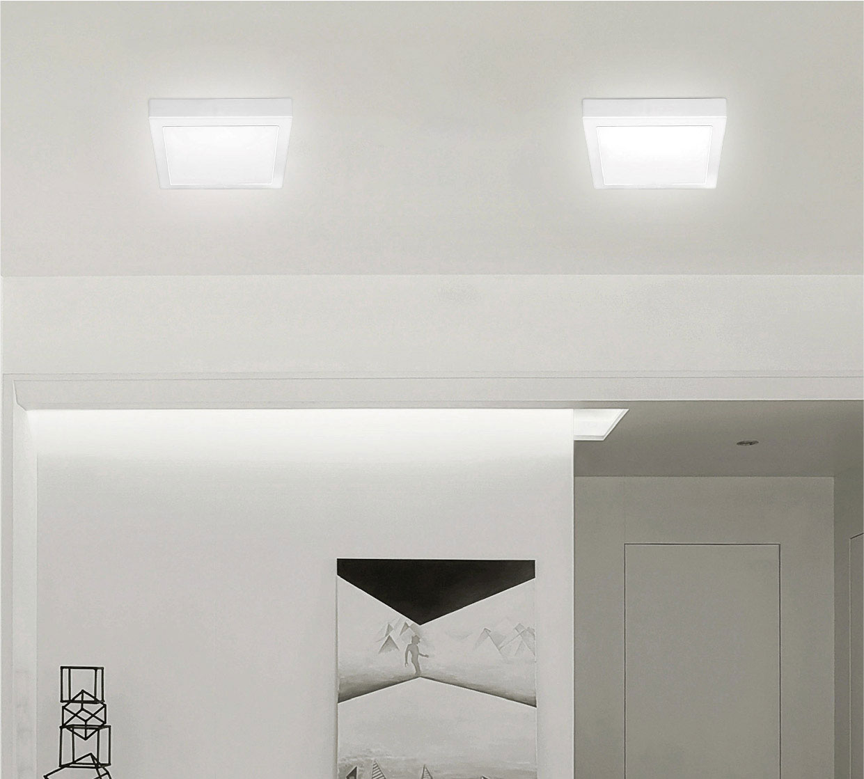 Square Slim Panel Light K60452