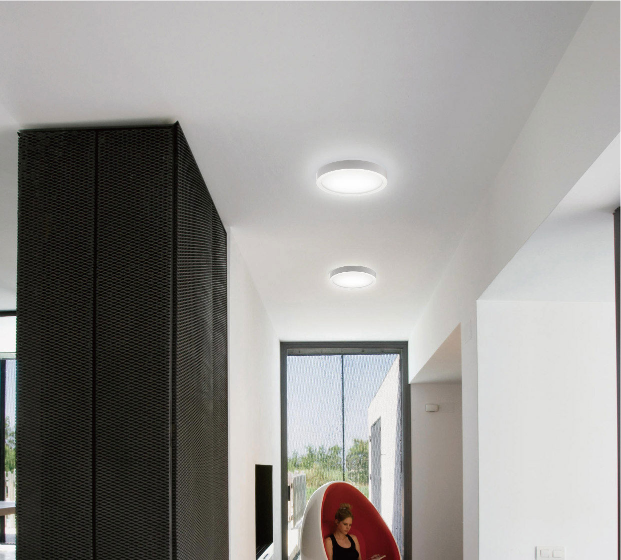 Round Slim Panel Light K60455