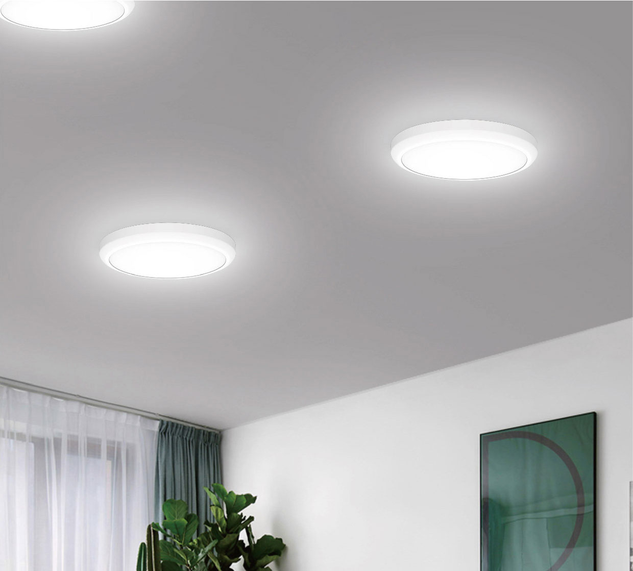 Round Disk light K60453