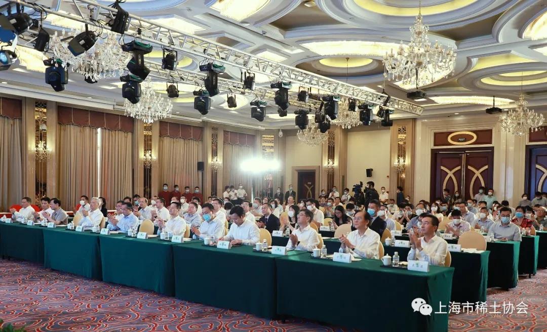 市稀土协会出席上海新材料产融合作发展大会 市稀土协会出席上海新材料产融合作发展大会