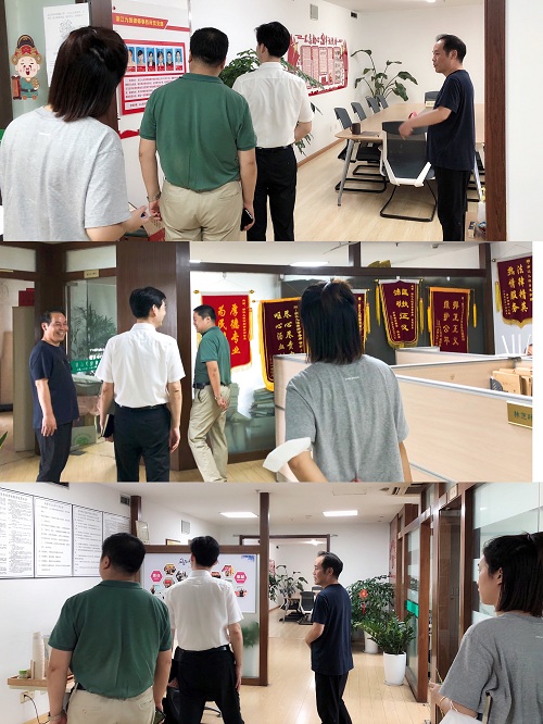 上城区采荷街道人大主任陈德刚一行莅临九恒所调研指导 上城区采荷街道人大主任陈德刚一行莅临九恒所调研指导