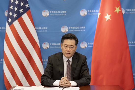 中国大使敦促美国改善双边关系,强调经贸合作 中国大使敦促美国改善双边关系,强调经贸合作