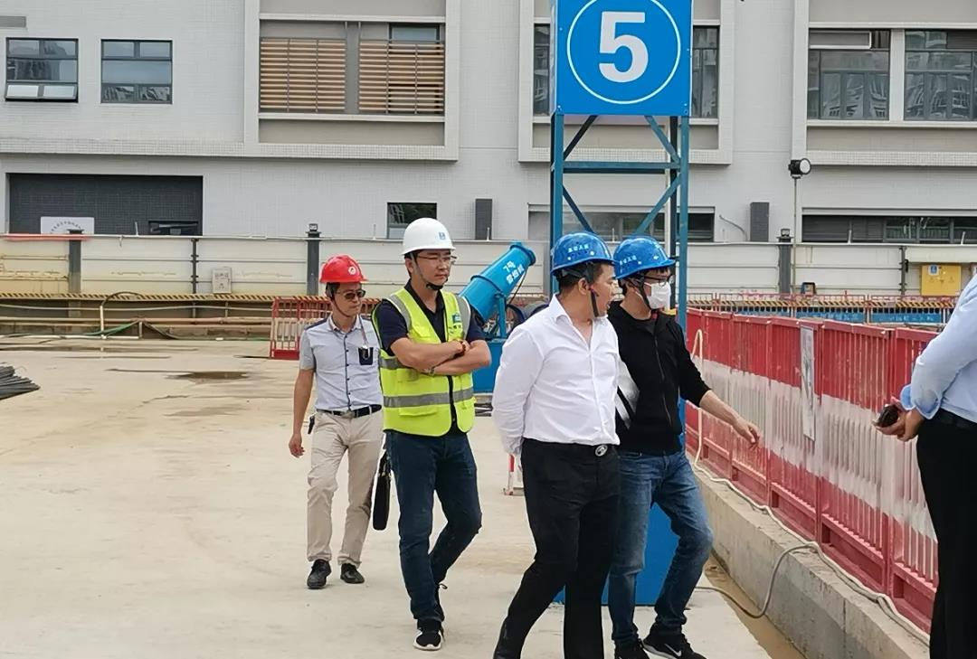 深圳市万科城市建设管理有限公司领导陶晋一行莅临公司考察指导工作 深圳市万科城市建设管理有限公司领导陶晋一行莅临公司考察指导工作