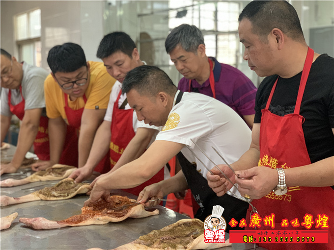 广州粤煌餐饮培训有限公司4.30香烧琵琶鸭培训