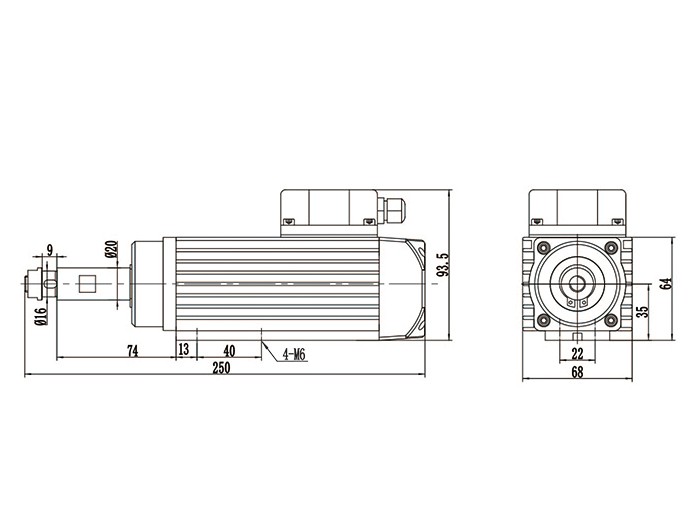 仿型跟踪电机MJ35B-300