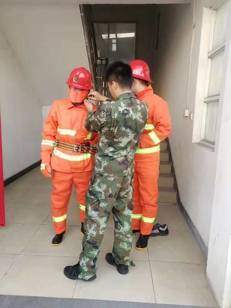 苏州新同创组织消防应急救援演练