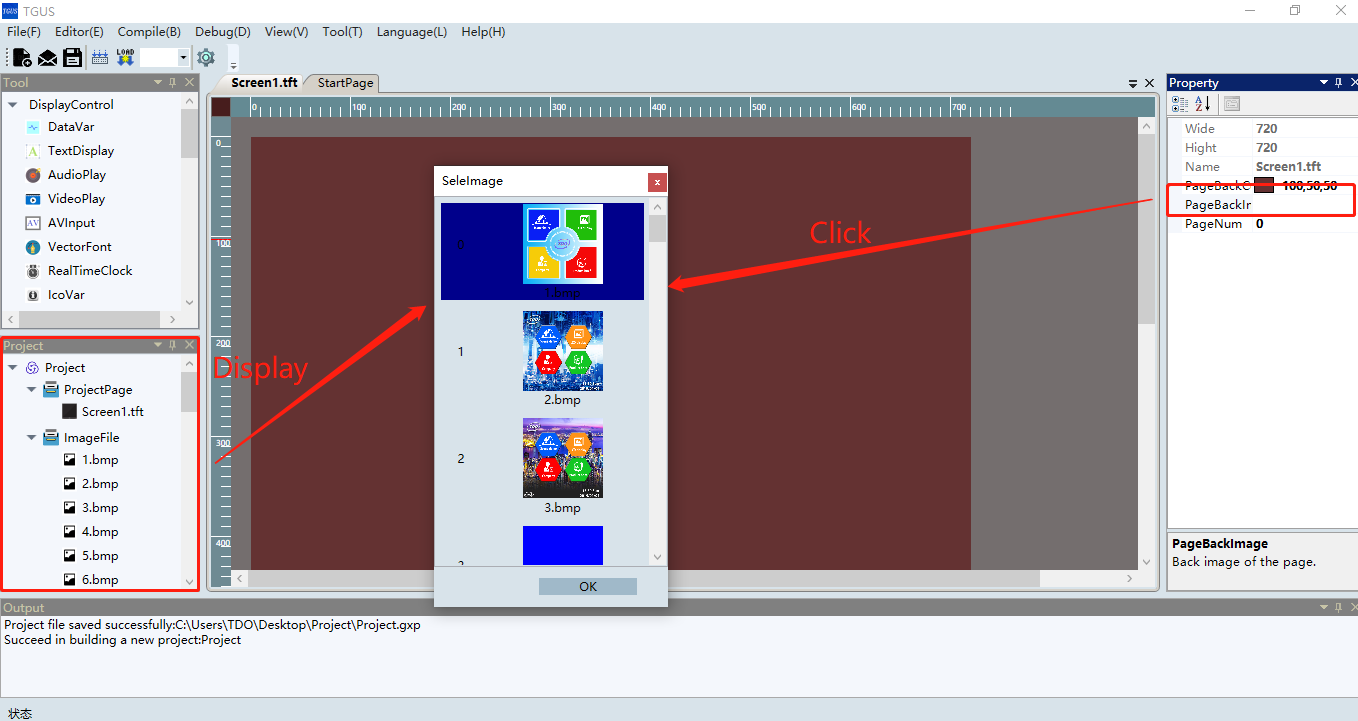 5.7 New TGUS configuration project file 5.7 New TGUS configuration project file