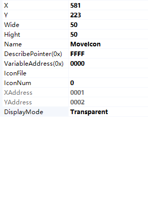 8.8 Movable icon 8.8 Movable icon