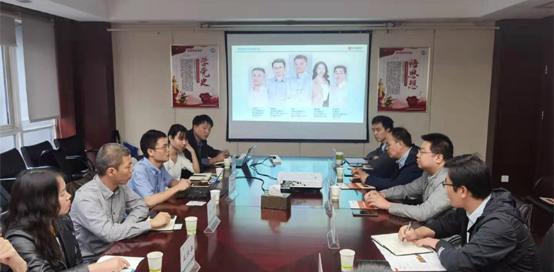 北京霍里思特科技有限公司与核盛公司开展合作交流