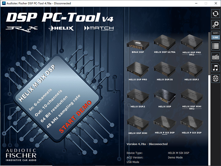 【下载】ATF DSP PC-Tool 4.78a