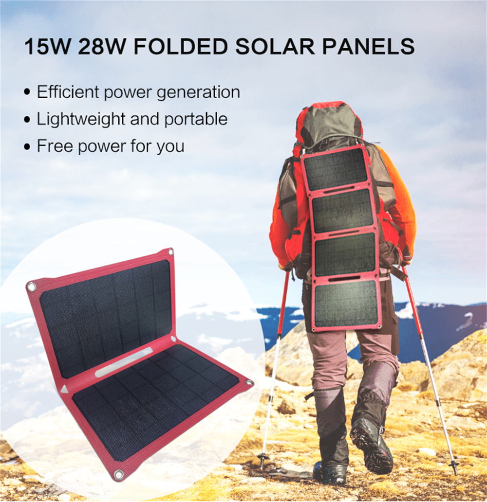 15w/28W Monocrystalline Solar Panel