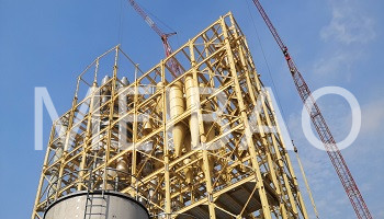 高塔洗衣粉生产线建设项目顺利推进