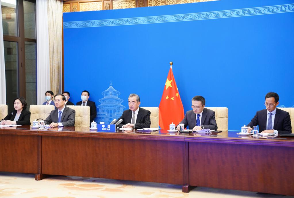 王毅出席二十国集团阿富汗问题领导人特别峰会 王毅出席二十国集团阿富汗问题领导人特别峰会
