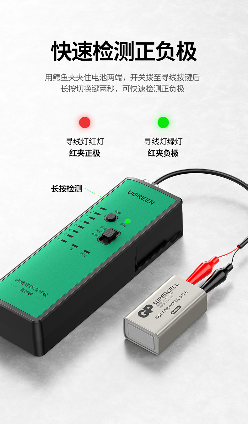 绿联 10951 多功能网络寻线仪