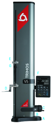 TRIMOS-一維數顯測高儀V5
