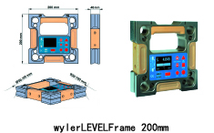瑞士WYLER-wylerLEVEL Frame框式电子水平仪