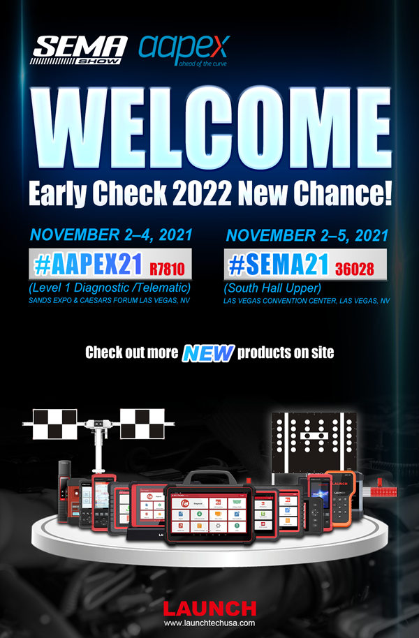 Experience the automotive aftermarket tools with LAUNCH at AAPEX and