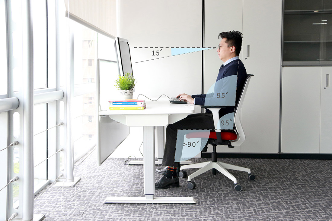 采购办公家具技巧 固定式办公桌适合哪种办公椅 跟工学椅有何不同 装修攻略 Htm赫红建筑设计