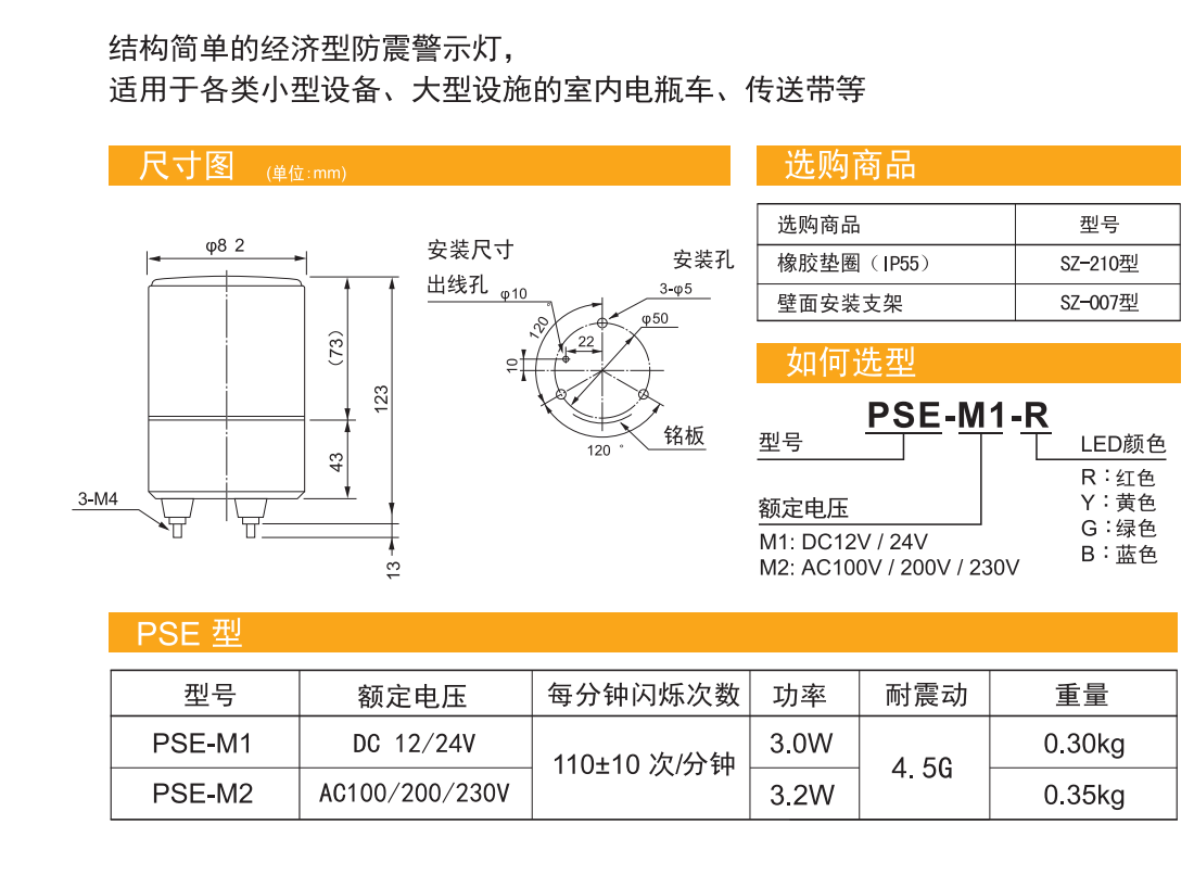 嘉铭科技——供应派特莱小型信号灯