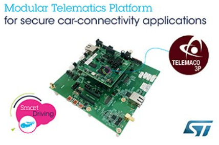 意法半导体(ST)发布安全车联网应用开放式开发平台