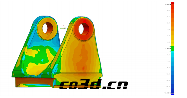 3D inspection of steel castings