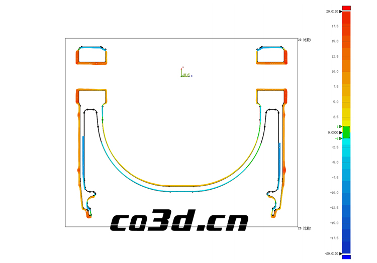 3D inspection of steel castings