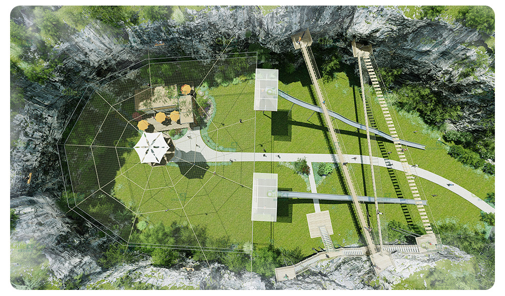 天坑拓展運動公園 天坑拓展運動公園