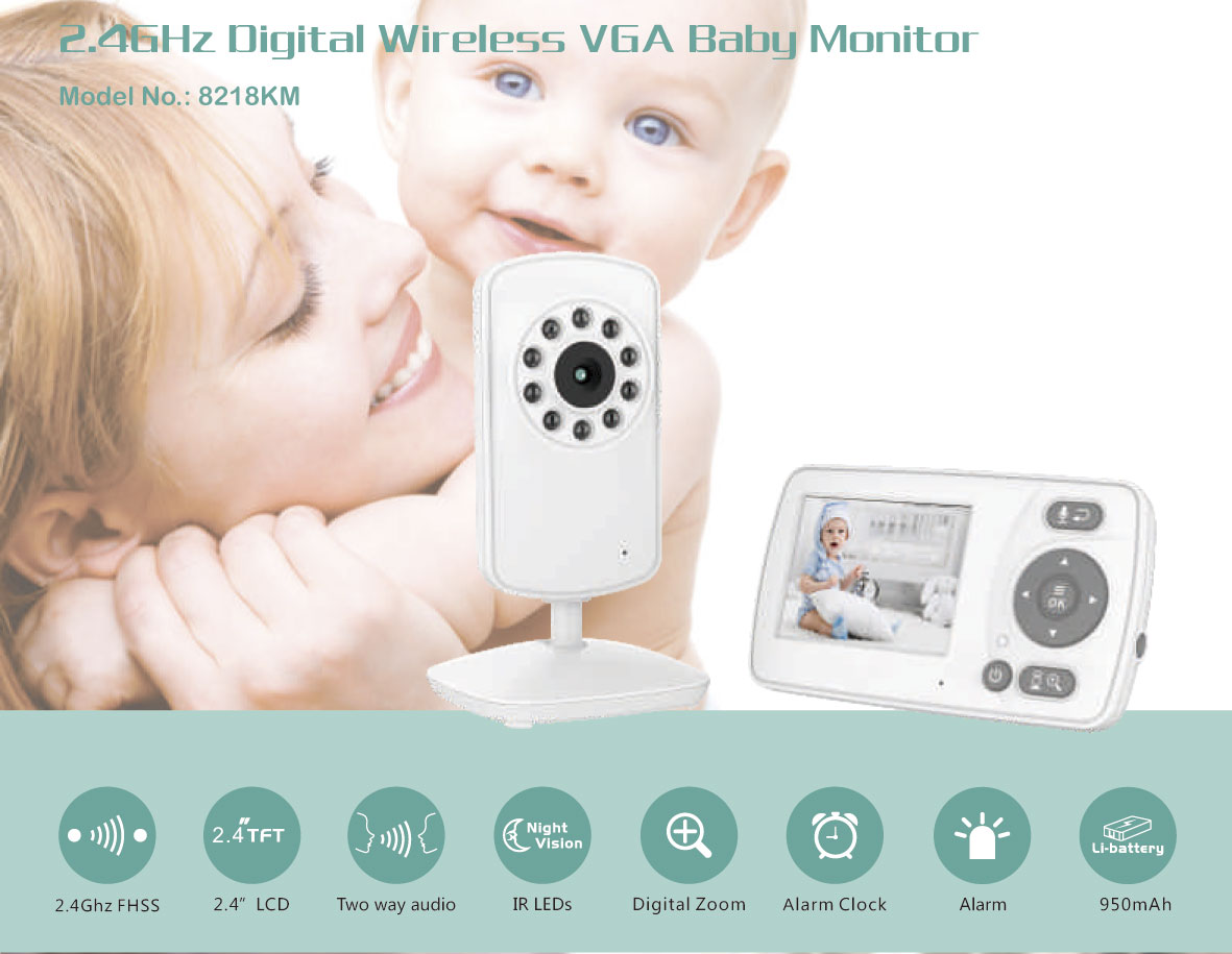 8218KM baby monitor