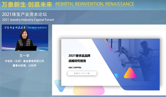 2021珠宝产业资本论坛举行,中宝协基金官网正式上线 2021珠宝产业资本论坛举行,中宝协基金官网正式上线