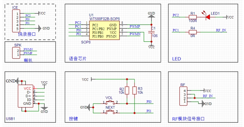 單芯片WT588F02B-8S（C006_03)方案為智能門鈴設計降本增效賦能