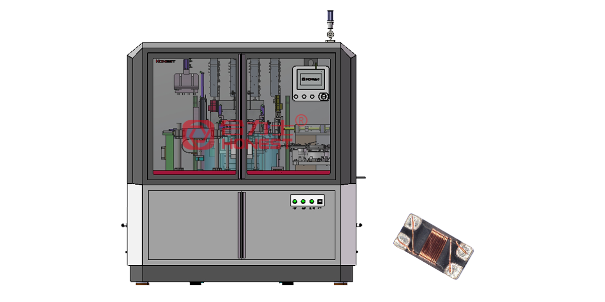 共模电感四轴绕线设备