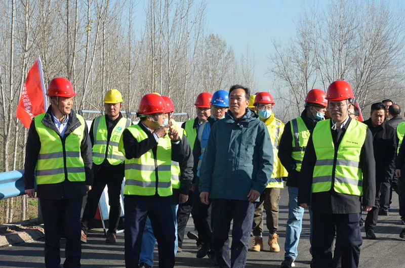 公司党委书记、总经理何柏青出席河南省高速公路养护管理提升调研活动