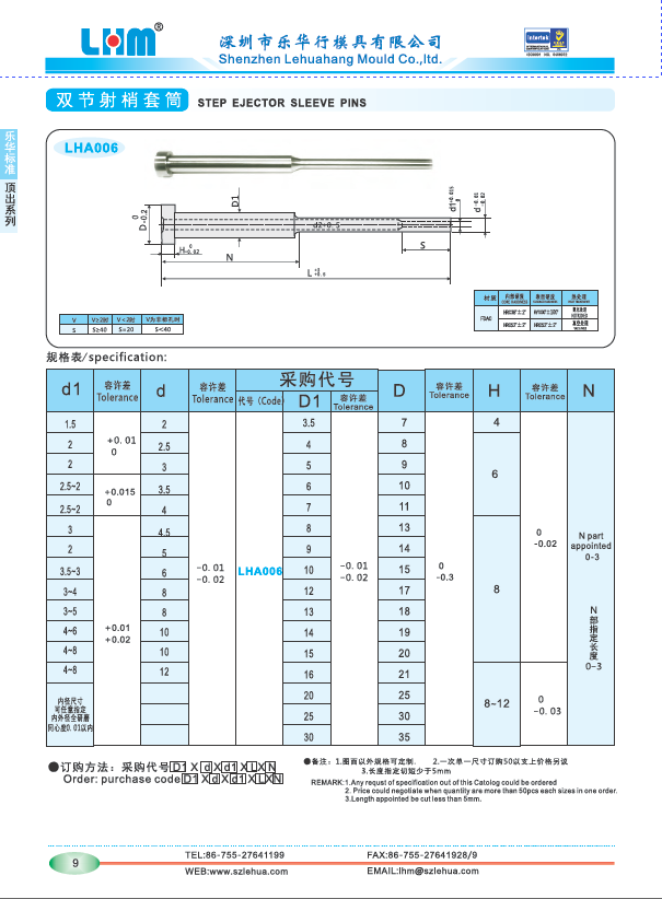 双节射梢套筒