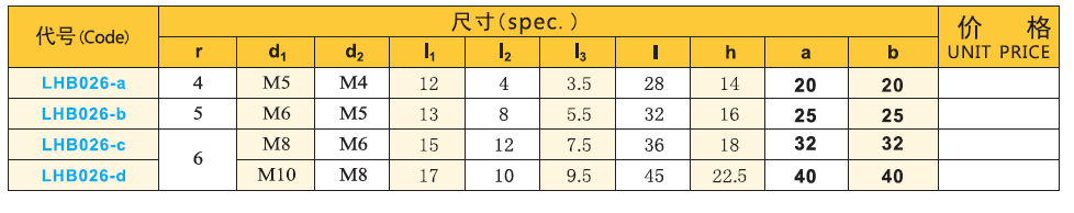 导位固定块