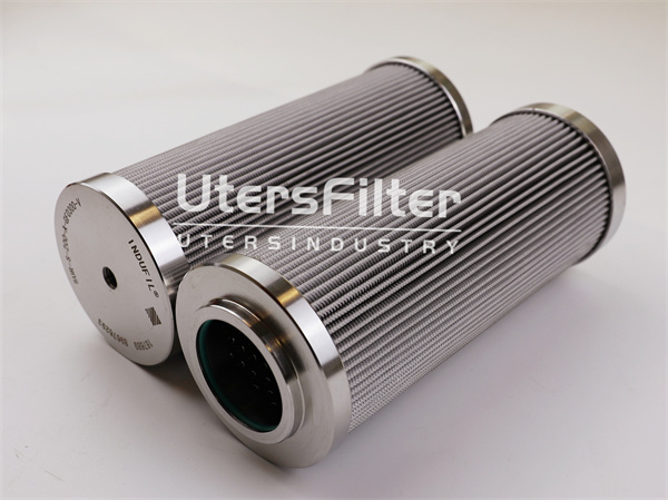 Maintenance of hydraulic oil filter element Maintenance of hydraulic oil filter element