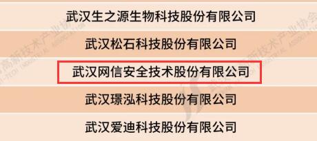 喜讯|网信安全获评“武汉雄鹰企业”荣誉称号