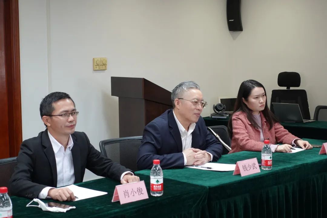 我会会长钱少武一行走访中审众环会计师事务所（特殊普通合伙）广东分所