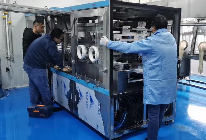 江西康胜锂电池新增自动化电池注液工艺设备