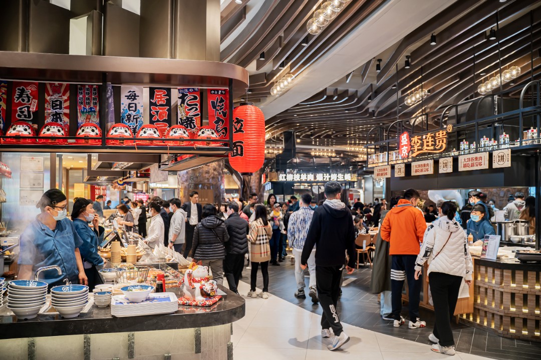 金枫设计-沈阳万象城｜食通天美食街区，以【树】为灵感，构建浪漫主义精神新地标