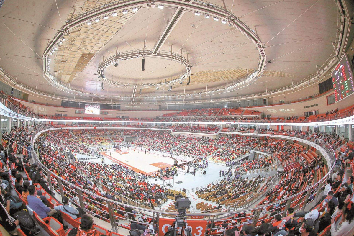 武汉体育中心篮球馆