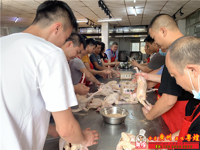 07.29农庄烧鸡培训 红烧脆皮乳鸽制作