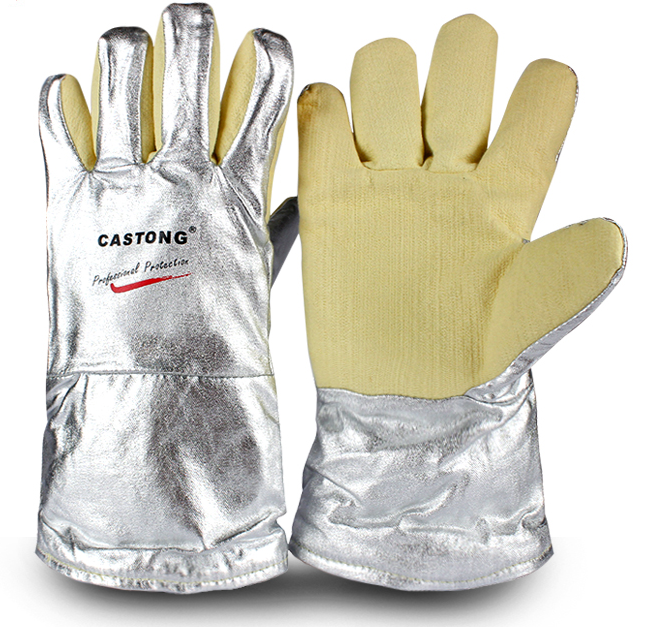 500℃铝箔经济型耐高温手套