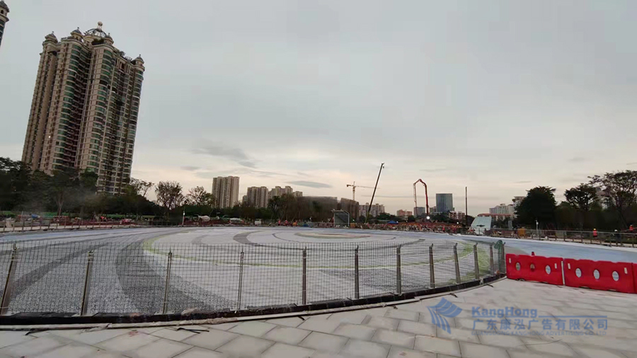 广州塔广场广告工程项目