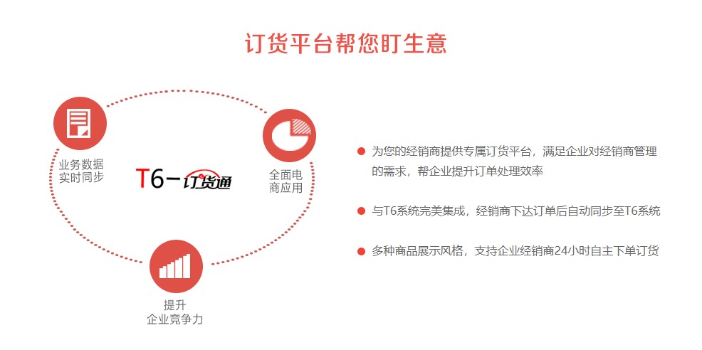 畅捷通T6成长性企业应用平台