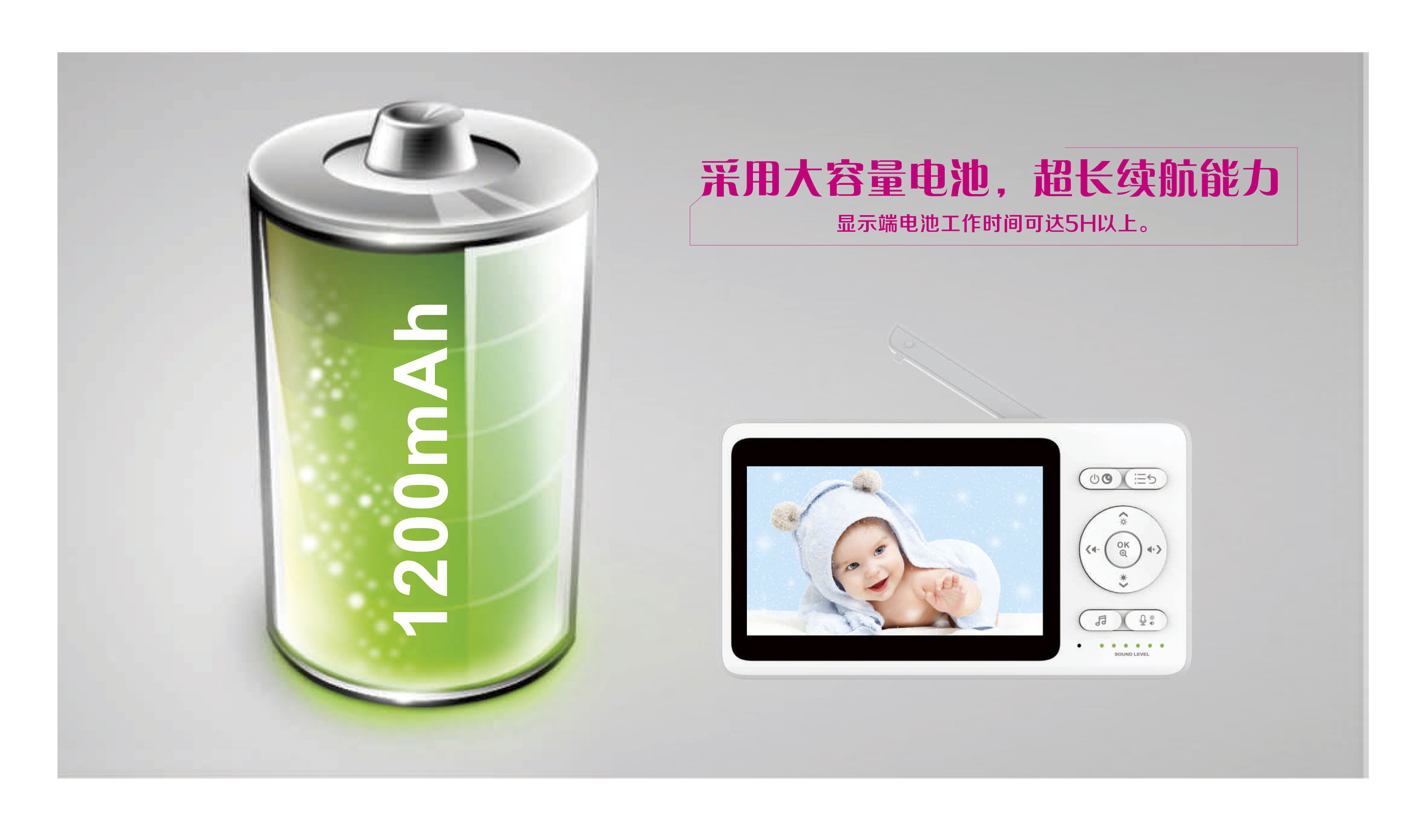8210KL婴儿监视套装
