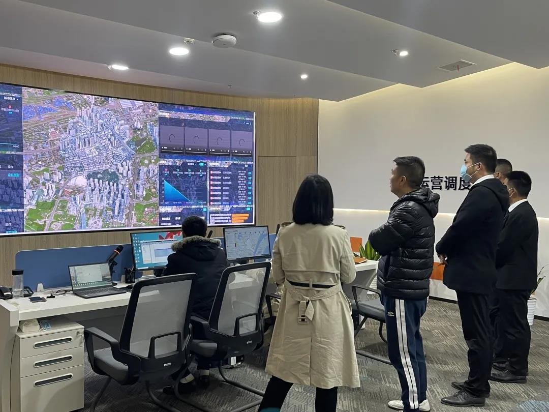 中京卫受邀参观武汉市江汉城市资源经营管理有限公司