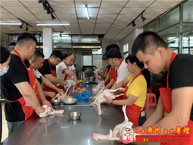 09.27农庄烧鸡培训 红烧脆皮乳鸽制作