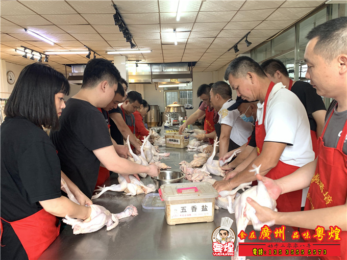 10.09农庄烧鸡培训 红烧脆皮乳鸽制作