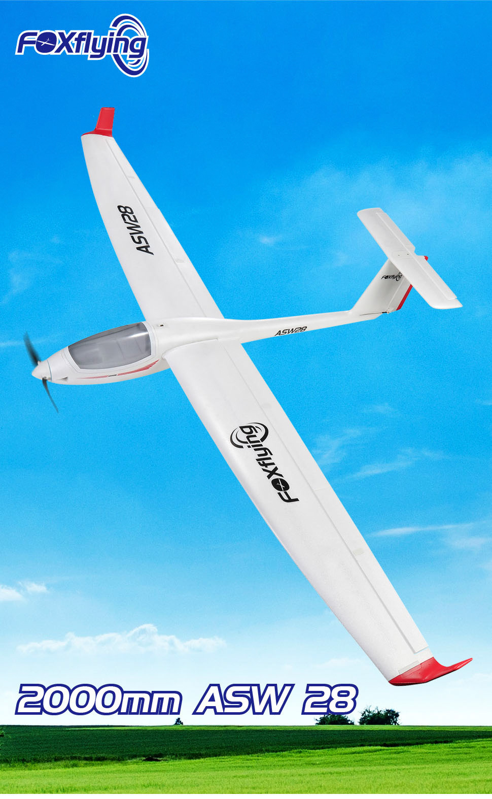 2000MM ASW28滑翔机