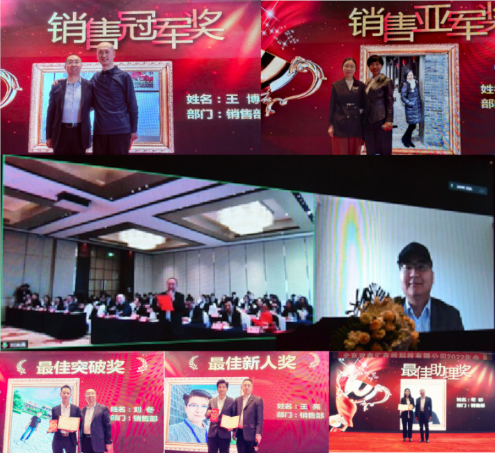 “凝心聚力，再創輝煌”——2022北京雙鑫匯在線科技有限公司年會盛典